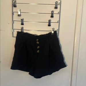 Charlotte Russe Black High Waist Shorts